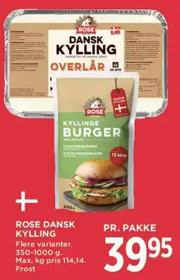 MENY Rose Dansk Kylling tilbud