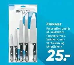 Bilka Knivset tilbud
