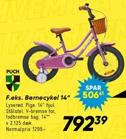 Bilka F.eks. Børnecykel 14 tilbud