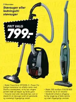 Bilka Støvsuger eller ledningsfri støvsuger - frit valg tilbud