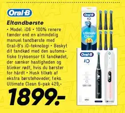 Bilka Oral-B eltandbørste tilbud