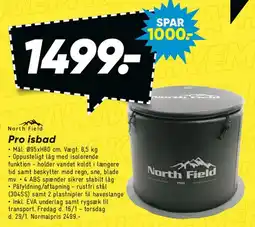 Bilka North Field Pro Isbad tilbud
