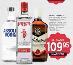 MENY Spiritusmarked - udvalgte flasker tilbud