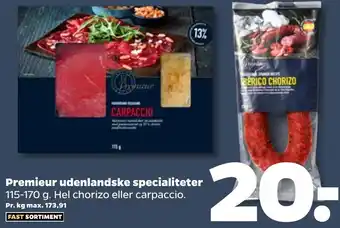 Netto Premieur Udenlandske Specialiteter 115-170 g tilbud