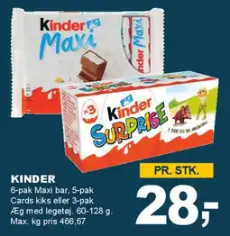 Let-Køb Kinder tilbud