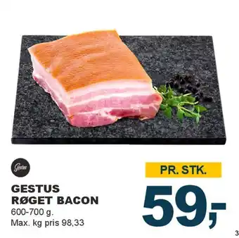 Gestus røget bacon
