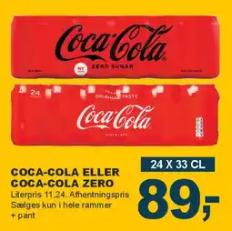 Let-Køb Coca‑Cola eller Coca‑Cola Zero tilbud