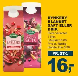 Let-Køb Rynkeby blandet saft eller drik tilbud