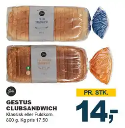 Let-Køb Gestus Clubsandwich tilbud