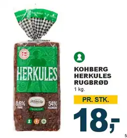 Let-Køb Kohberg Herkules Rugbrød tilbud