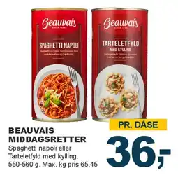 Let-Køb Beauvais Middagsretter tilbud