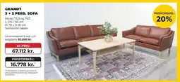 Erling - Christensen Grandt 3+2 pers. sofa tilbud