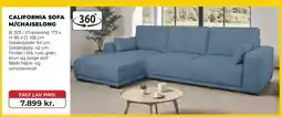 Erling - Christensen California sofa m/chaiselong tilbud