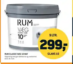 Johannes Fog Rum Classic væg 10 mat tilbud