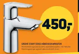 Johannes Fog Grohe start edge håndvaskarmatur tilbud