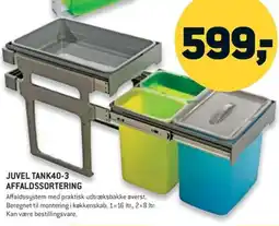 Johannes Fog Juvel Tank40-3 affaldssortering tilbud