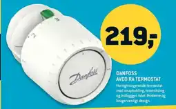 Johannes Fog Danfoss Aveo ra termostat tilbud