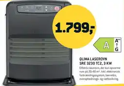 Johannes Fog Qlima Laserovn SRE 3230 TC2, 3 KW tilbud