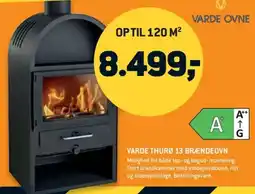 Johannes Fog Varde Thuro 13 brændeovn tilbud