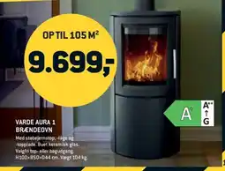 Johannes Fog Varde Aura 1 brændeovn tilbud