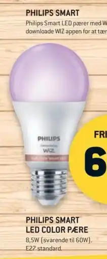 Johannes Fog Philips smart led color pære tilbud