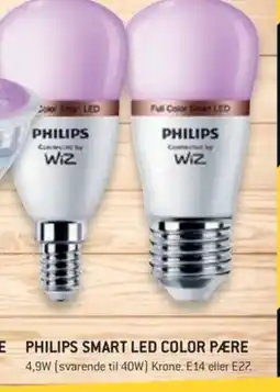 Johannes Fog Philips smart led color pære tilbud