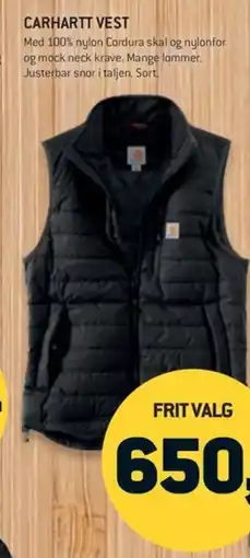 Johannes Fog Carhartt vest tilbud