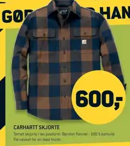 Johannes Fog Carhartt skjorte tilbud
