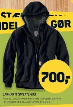 Johannes Fog Carhartt sweatshirt tilbud