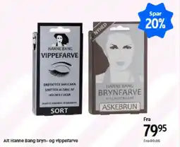 Matas Alt Hanne Bang bryn- og vipperarve tilbud