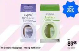 Matas Alt Depend neglepleje, -file og -laktjerner tilbud