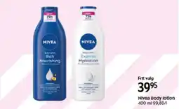 Matas Nivea Body lotion tilbud