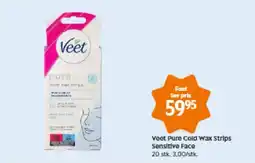Matas Veet Pure Cold Wax Strips Sensitive Face tilbud