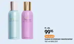 Matas Isabell Kristensen deodoranter tilbud