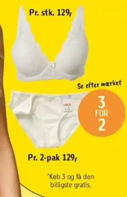 Føtex VRS lingeri (3 for 2) tilbud