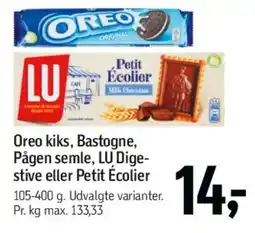Føtex Oreo, Bastogne, Pågen semle, LU Digestive eller Petit Écolier tilbud