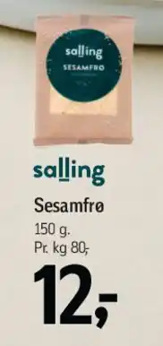 Føtex Sesamfrø tilbud