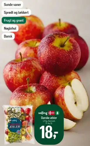 Føtex Danske æbler tilbud