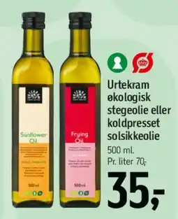 Føtex Urtekram økologisk olie tilbud
