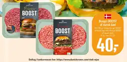 Føtex Burger BOOST (pakke) tilbud