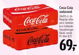 Føtex Coca‑Cola sodavand (kasse) tilbud