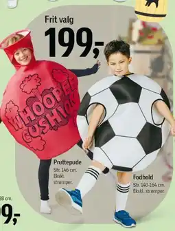 Føtex Frit valg (Pruttepude / Fodbold) tilbud