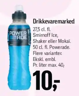 Føtex Drikkevaremarked (Powerade / lign.) tilbud
