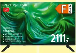 Føtex PROSONIC 43 LED 4K UHD TV (43UQ9025) tilbud