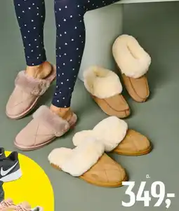 Føtex Hjemmesko med lammeuld tilbud
