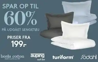 SengeSpecialisten På Undgået Sengetøj tilbud