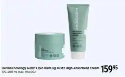 Matas DermaKnowlogy MD01 Lipid Balm og MD12 High Absorbent Cream tilbud