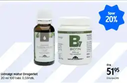 Matas Udvalgt Natur Drogeriet tilbud