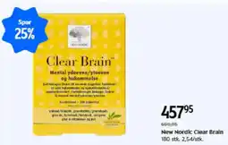 Matas New Nordic Clear Brain tilbud