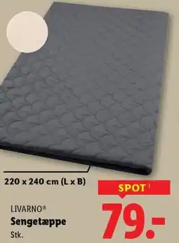 Lidl LIVARNO® Sengetæppe tilbud